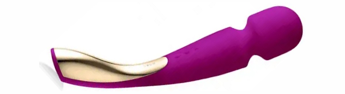 Lelo deep-rose wand vibrator massager