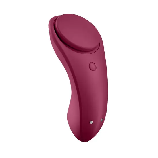 Satisfyer Sexy Secret Panty Vibrator Wine Red