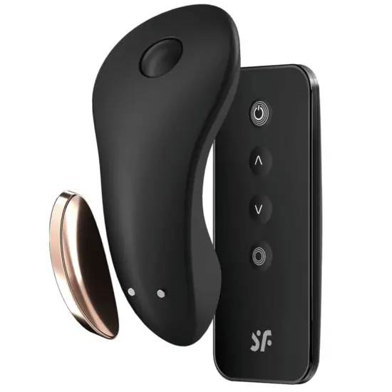 Satisfyer Little Secret Panty Vibrator Black